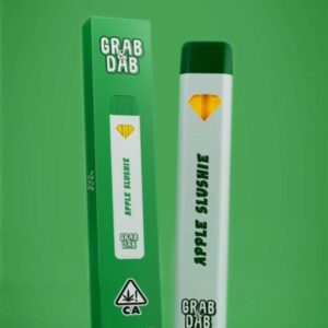 Grab and dab apple slushie