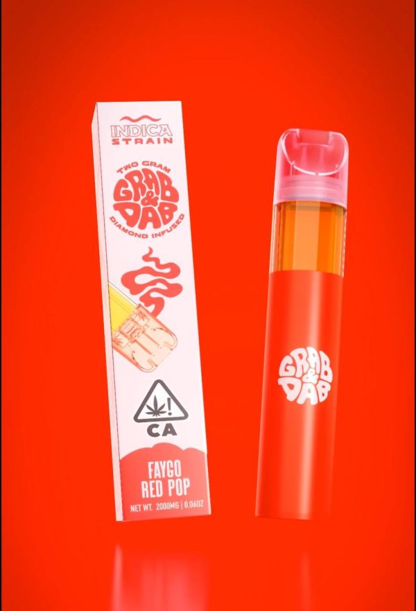 Grab and dab Faygo red pop